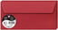 Sobre Rojo Grosella Exacompta 110x220 Pack 20