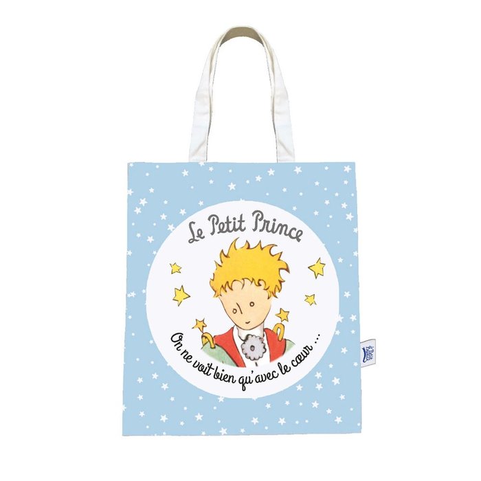 BOLSA DE TELA EL PRINCIPITO CON ESTRELLAS | ENESCO Imagen principal del producto