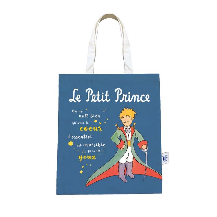 BOLSA DE TELA EL PRINCIPITO AZUL CON CAPA | ENESCO Imagen principal del producto