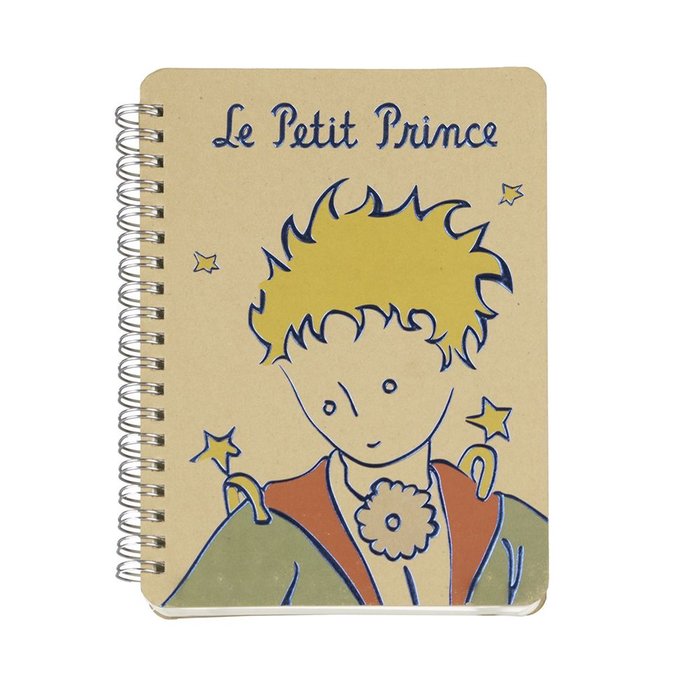 Cuaderno Anillas A5 El Principito con Capa Relieve y Brillo Marca Enesco Imagen principal del producto