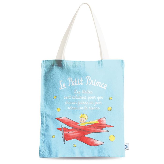 BOLSA DE TELA EL PRINCIPITO AVION | ENESCO Imagen principal del producto