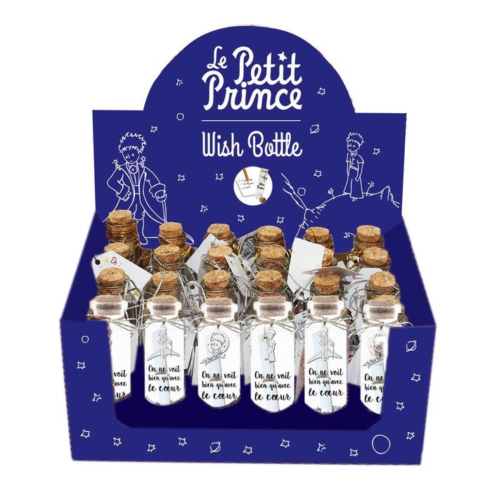 Expositor 24 Uds Mini Botella Los Deseos El Principito Enesco