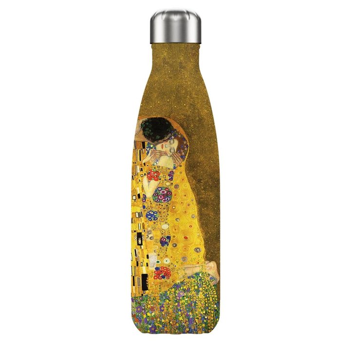 BOTELLA ISOTERMICA KLIMT EL BESO | ENESCO | 1 UNIDAD | 3453131160322