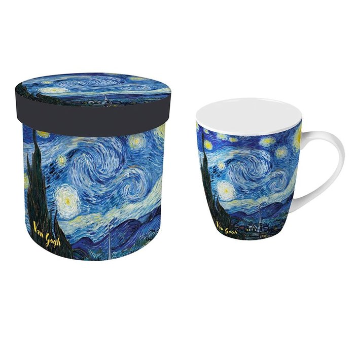 TAZA NOCHE ESTRELLADA EN CAJA REGALO VAN GOGH | ENESCO | 1 UNIDAD | 3453131163217 Imagen principal del producto
