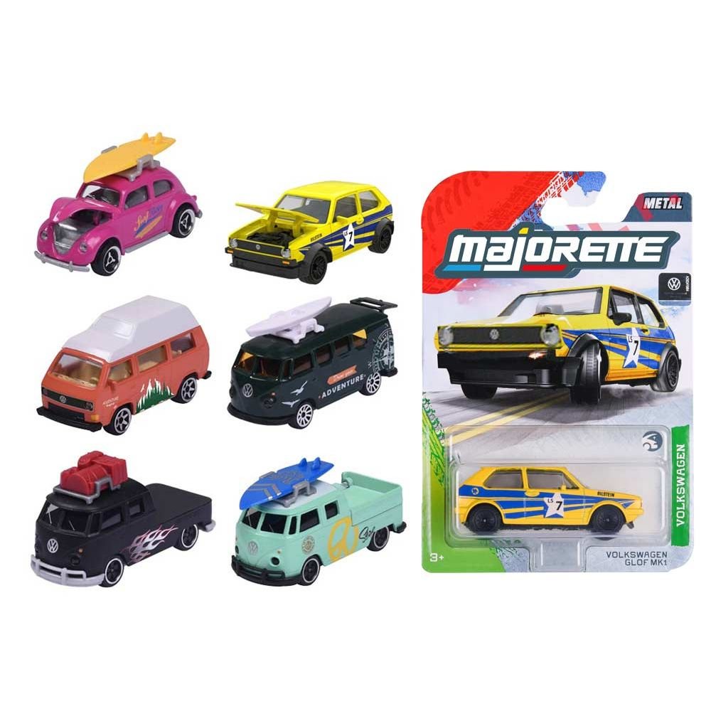 Coche escala 1:64 Volkswagen Premium Cars surtido 6 modelos Majorette