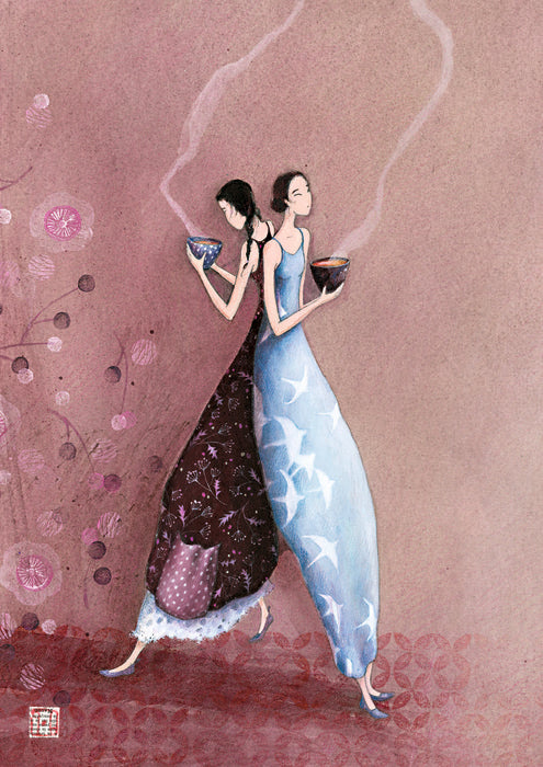 Cuaderno cosido 21x29,7cm Chicas Gaelle A5 80H Rayadas PICTURA Imagen principal del producto
