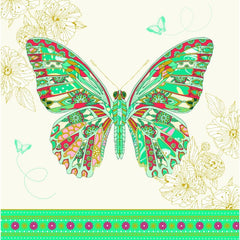 TARJETA FELICITACION GREETING CARD ARABESQUE MARIPOSA | PICTURA | ENVASE 6 UDS. UNIDAD | 3494150117768