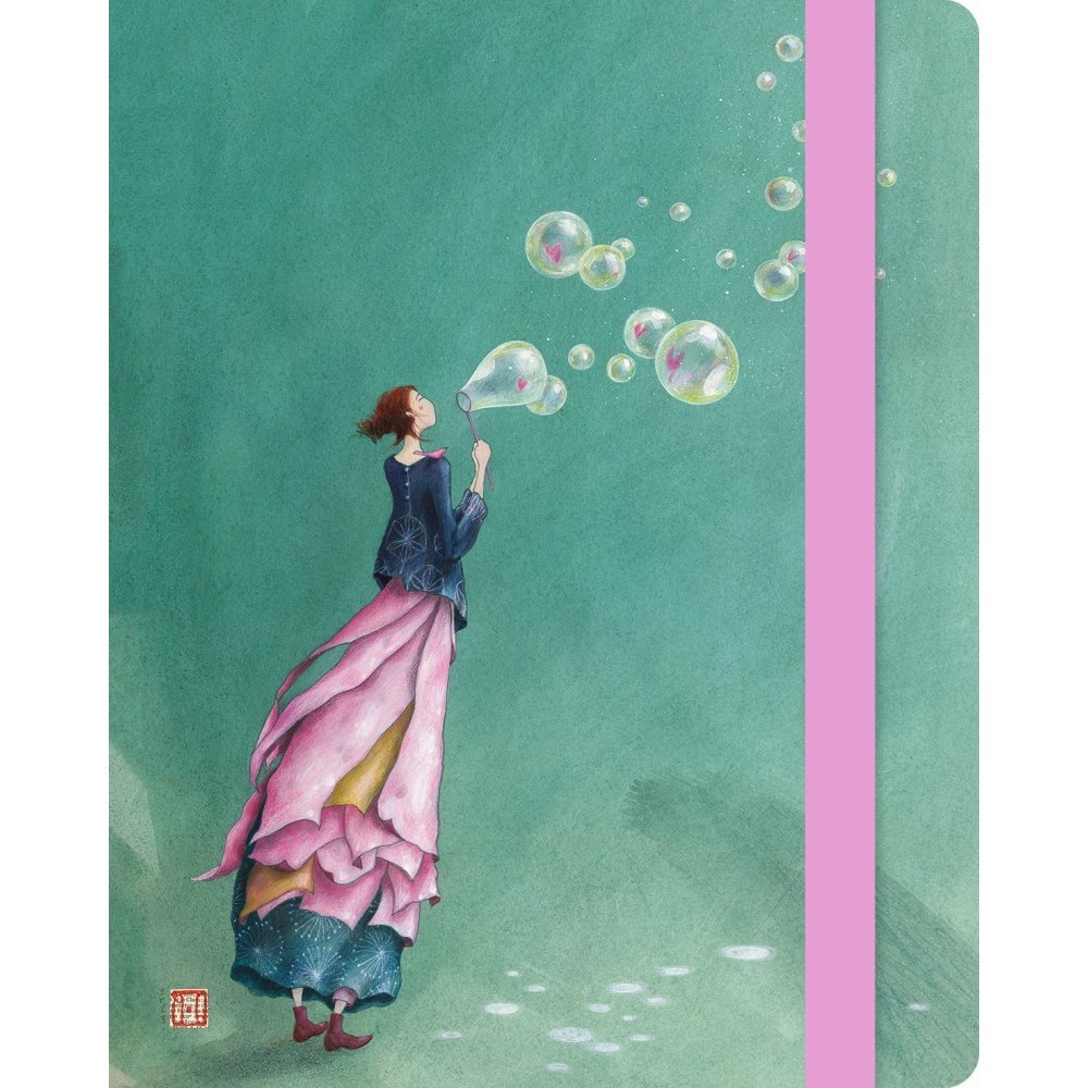Cuaderno tapa dura Gaelle Chica Burbuja 128H rayado PICTURA