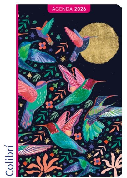 AGENDA ANUAL 2026 SEMANA VISTA COLIBRI 10X16,5 CM | PICTURA