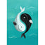 Cuaderno A6 Ballenas Yin & Yang Pictura 48 hojas rayadas
