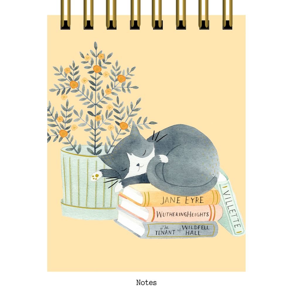 Bloc notas A6 espiral Naturelles Gato en Libros PICTURA