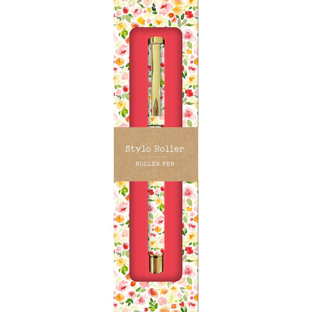 Boligrafo Roller Metal Naturelles Estampado Acuarela Floral PICTURA Imagen principal del producto