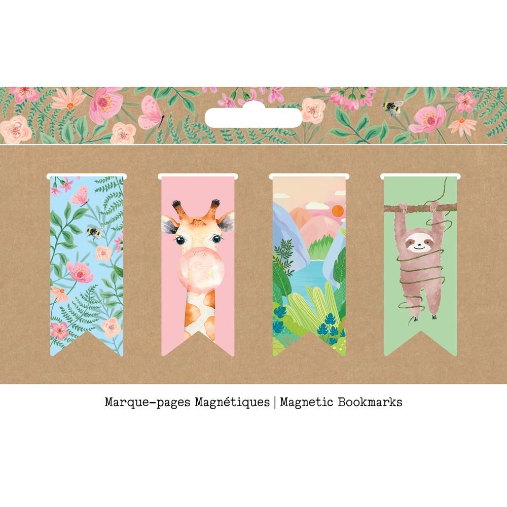 Set de 4 Marcapáginas Magnéticos Les Naturelles PICTURA Imagen principal del producto