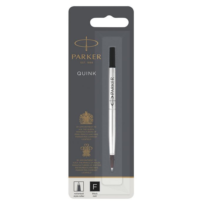 RECAMBIO ROLLER PARKER TINTA NEGRA | 12 UNIDADES | (PARKER) Imagen principal del producto