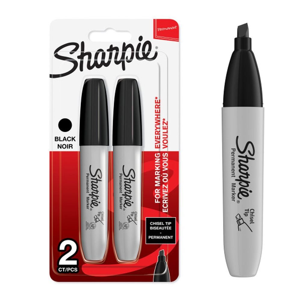 Rotulador Sharpie Permanente Punta Biselada Negro Marca Sharpie Imagen principal del producto