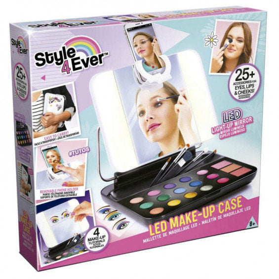 Maleta de belleza con luz LED Canal Toys