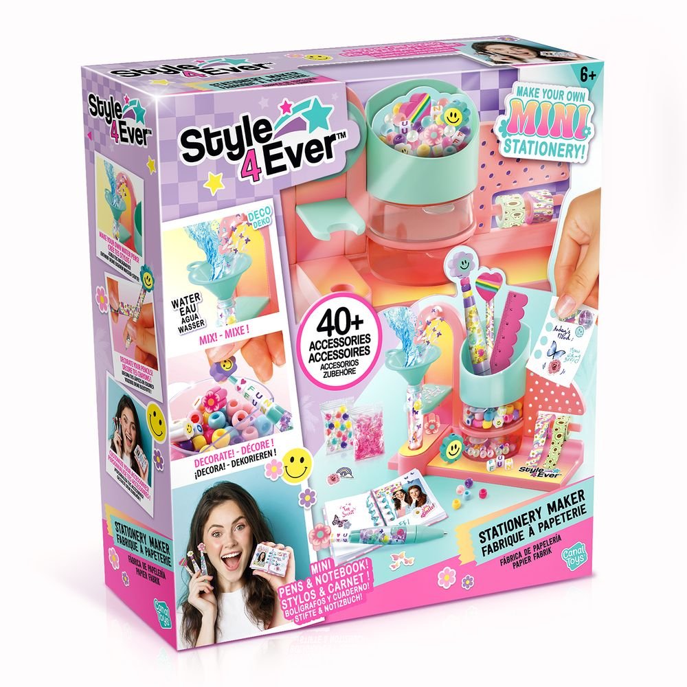 Juguete Crea Tu Propio Material de Papelería Canal Toys