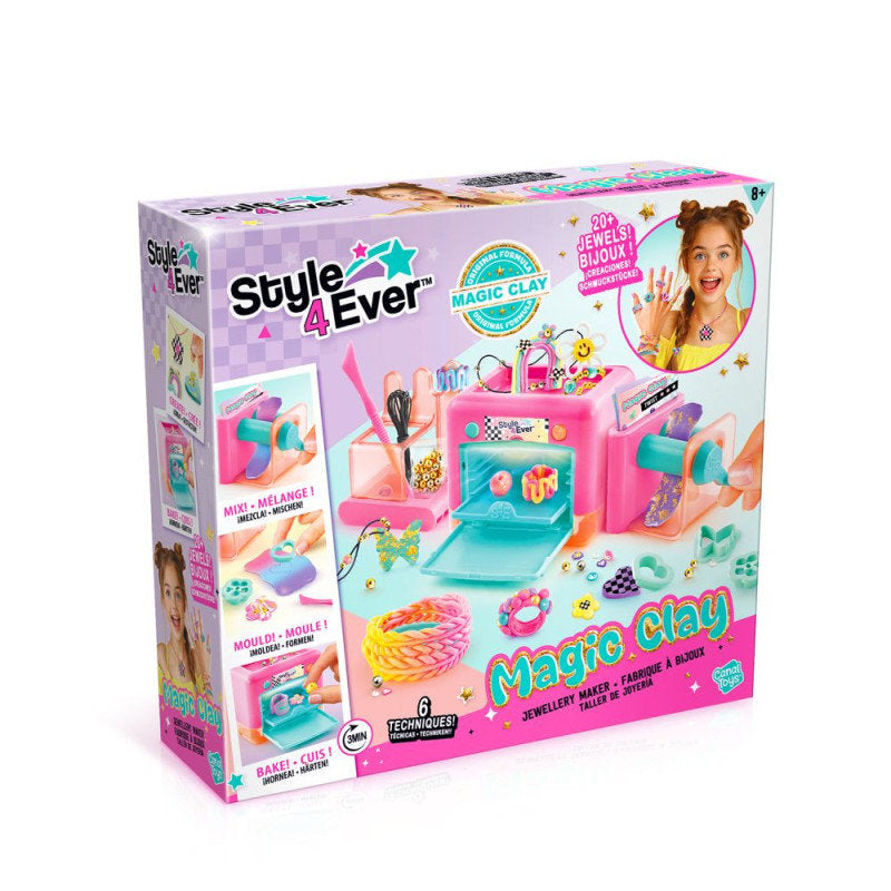 Taller de Bisutería Magic Clay Canalt Toys Pack 4 Pilas AAA