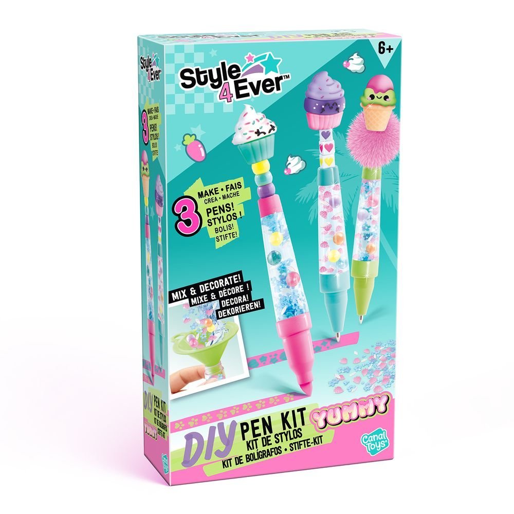 Set Haz Tu Propio Subrayador y Bolígrafos Diy Canal Toys