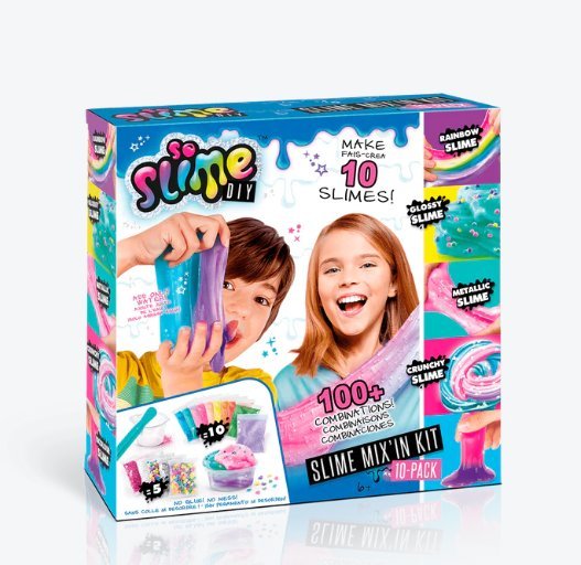 Kit Mix Slime Pack de 10 CANAL TOYS
