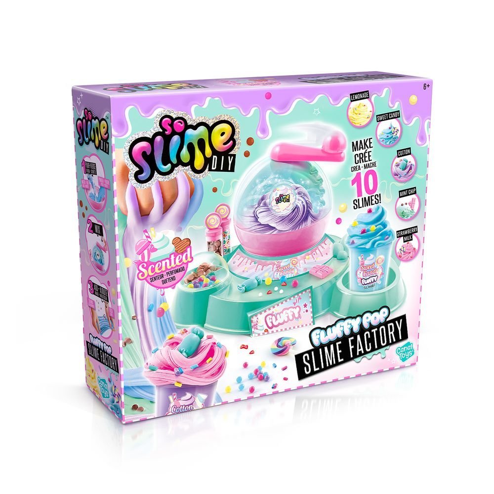FABRICA SLIME FACTORY FLUFFY | CANAL TOYS | 1 UNIDAD | 3555801361944