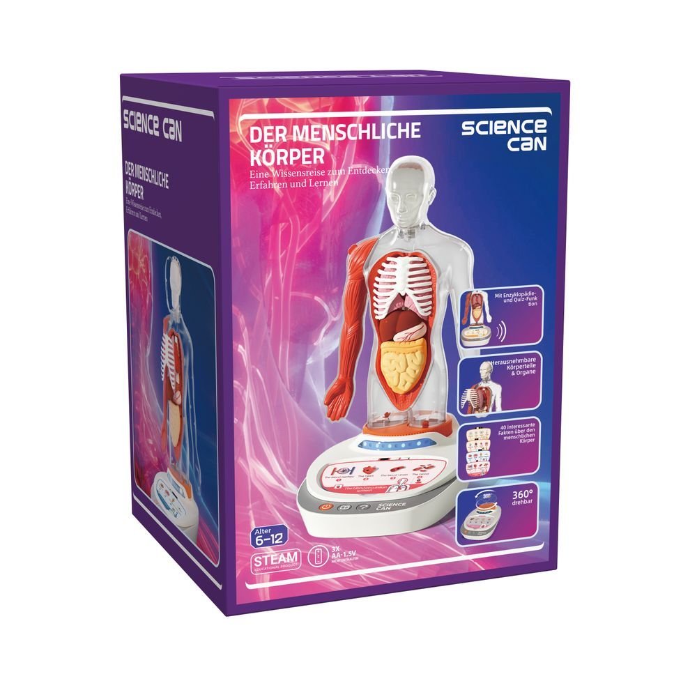 VOZPEDIA INTERACTIVA CUERPO HUMANO | CANAL TOYS | 1 UNIDAD | 3555801482052