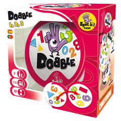 JUEGO DE MESA DOBBLE FORMAS Y NUMEROS | ASMODEE JUEGOS | 1 UNIDAD | 3558380038092