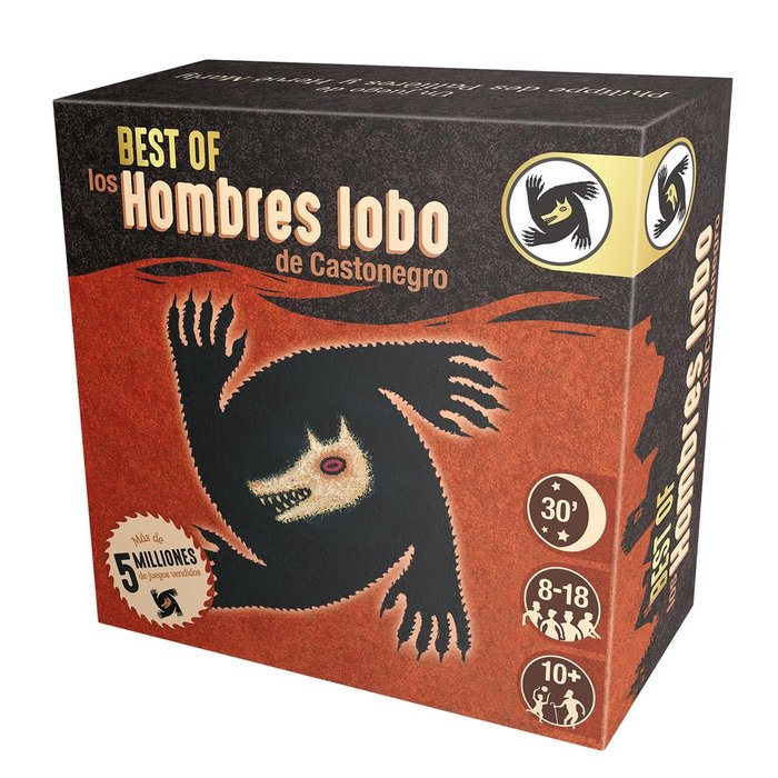 Juego de Mesa Los Hombres Lobo de Castronegro Best of ASMODEE JUEGOS Imagen principal del producto
