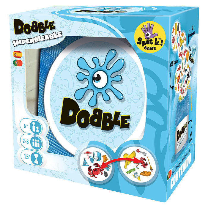 JUEGO DE MESA DOBBLE WATERPROOF | ASMODEE JUEGOS | 1 UNIDAD | 3558380043324