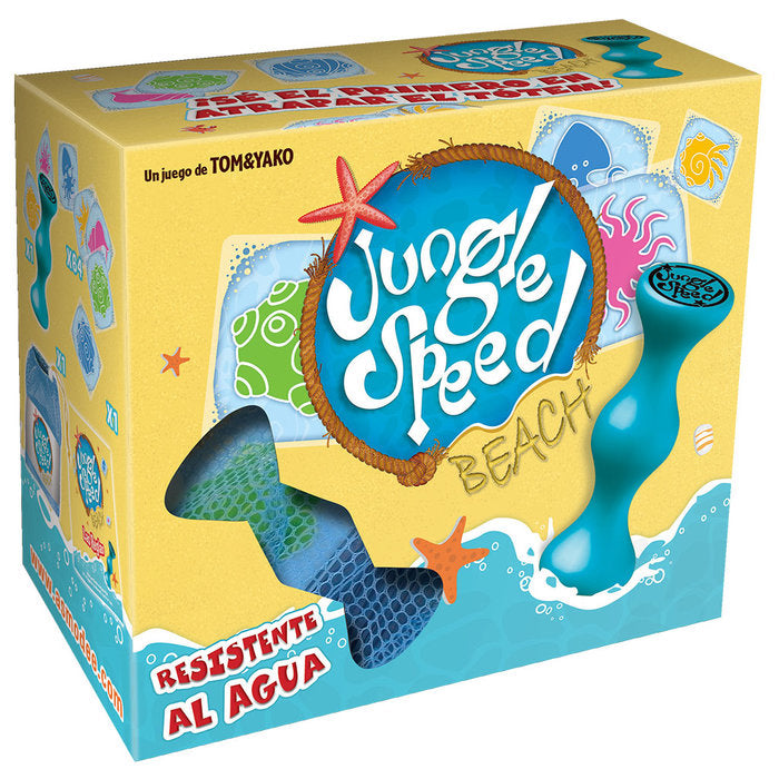 JUEGO DE MESA JUNGLE SPEED BEACH | ASMODEE JUEGOS | 1 UNIDAD | 3558380043447