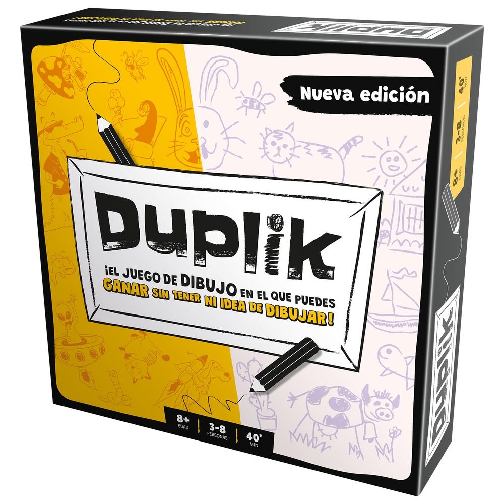 JUEGO DE CARTAS DUPLIK | ASMODEE JUEGOS | 1 UNIDAD | 3558380129769 Imagen principal del producto