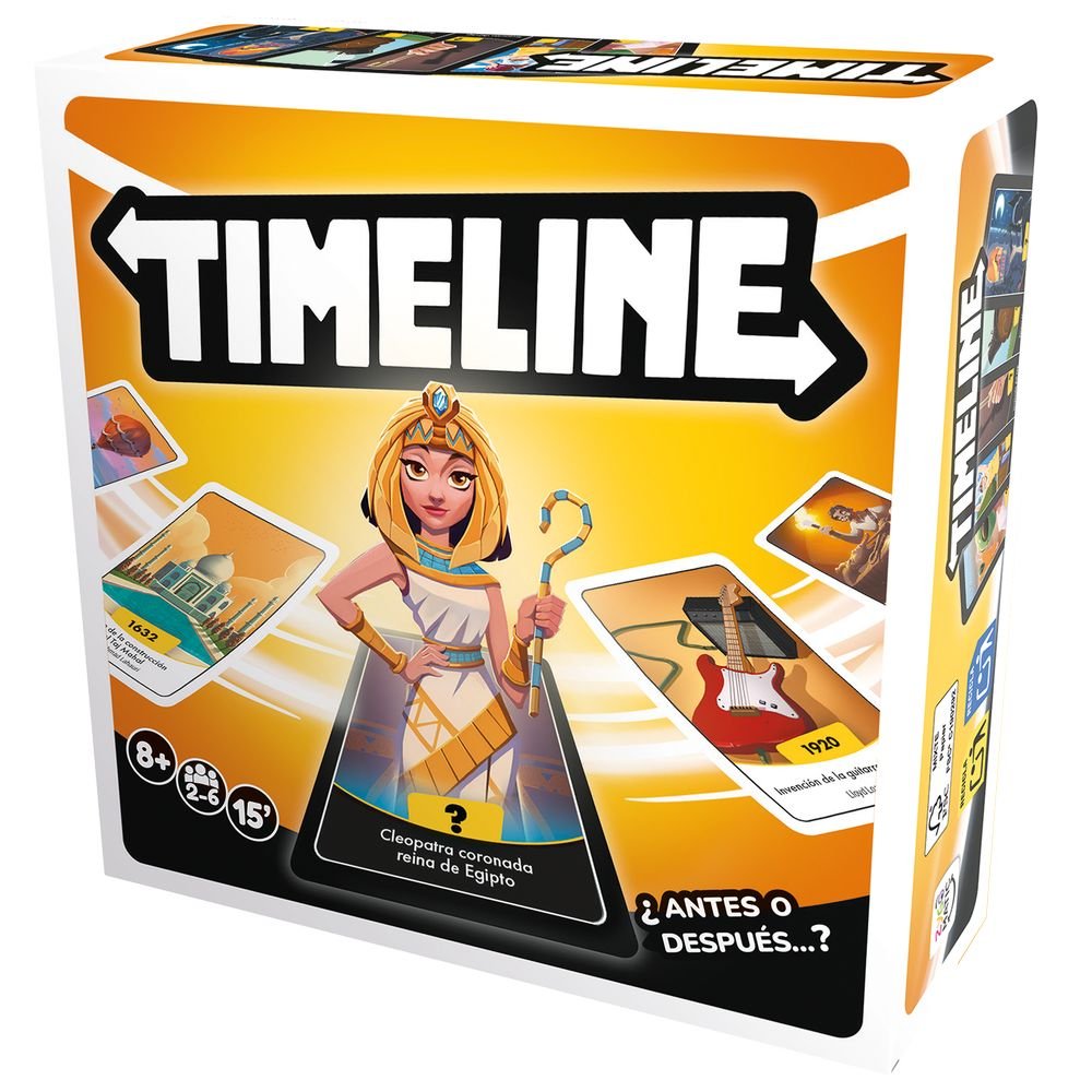 Juego de Cartas Timeline ASMODEE JUEGOS