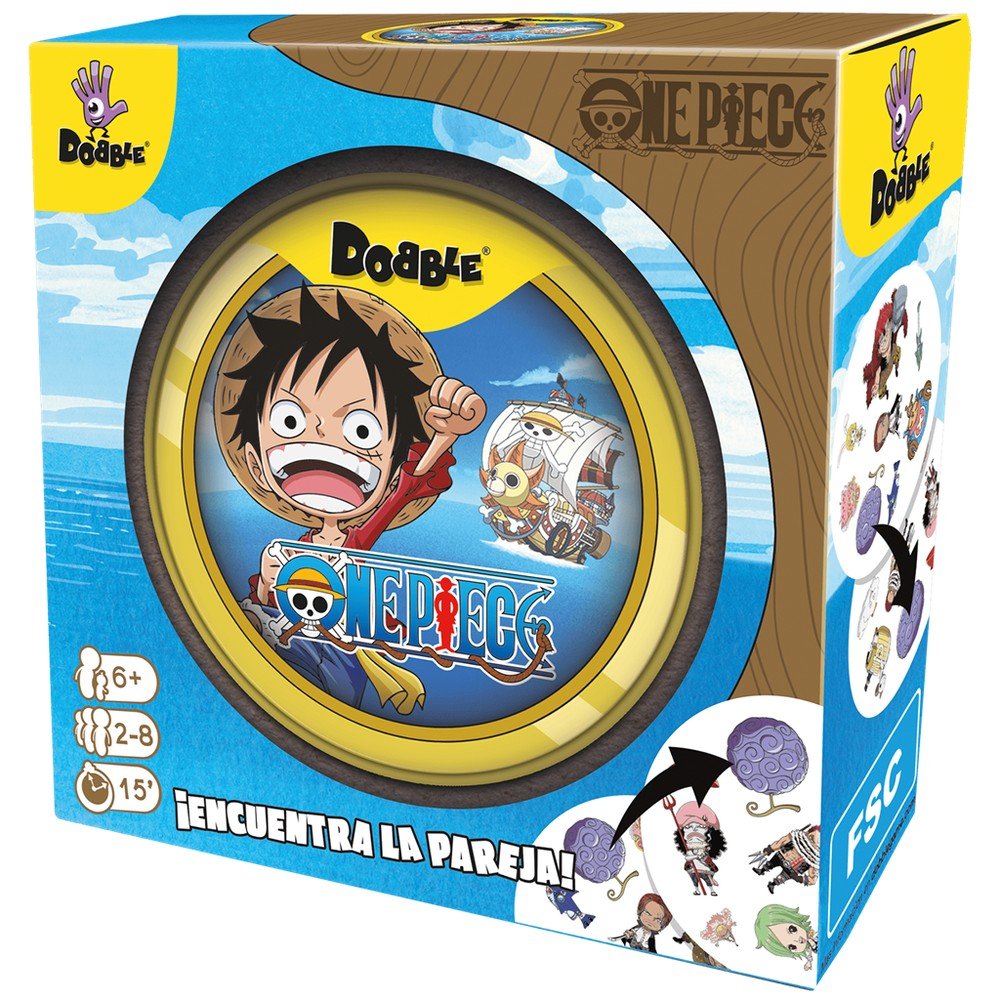 Juego de Mesa Dobble One Piece ASMODEE JUEGOS