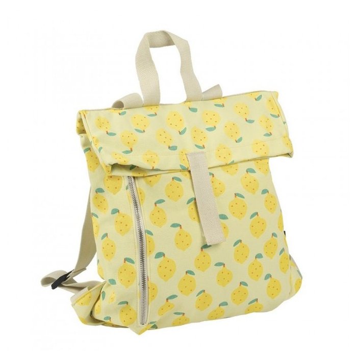 MOCHILA INFANTIL LIMONES | PETIT JOUR PARIS Imagen principal del producto