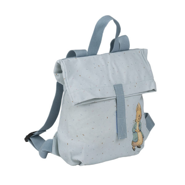 MOCHILA MINI-MESSENGER AZUL PETER RABBIT | PETIT JOUR PARIS