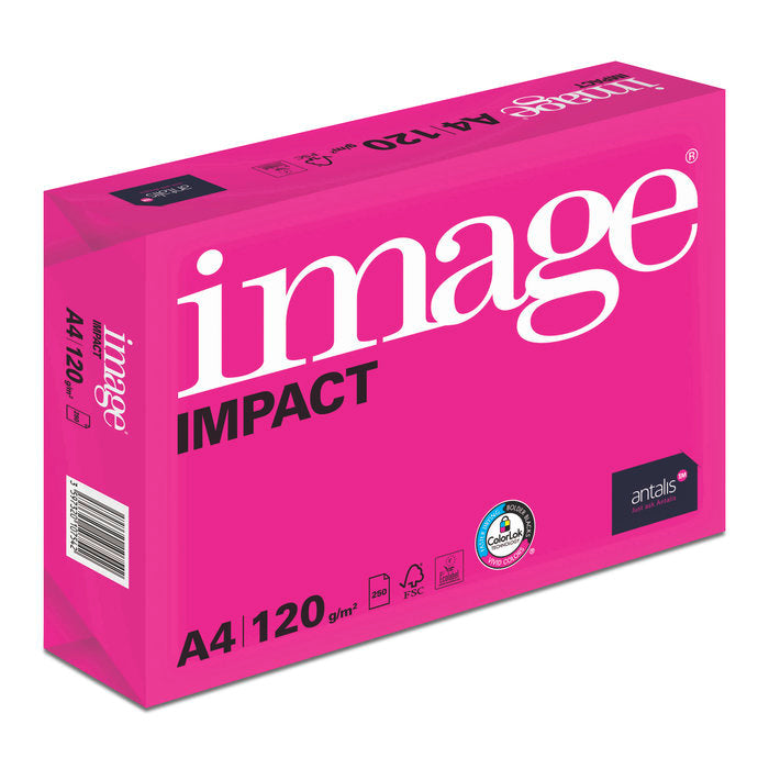 Papel A4 120 g 250H Image Impact Blanco Pack 250 hojas