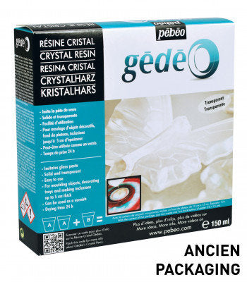 Kit Resina Cristal 150 ml Pebeo para manualidades y decoración