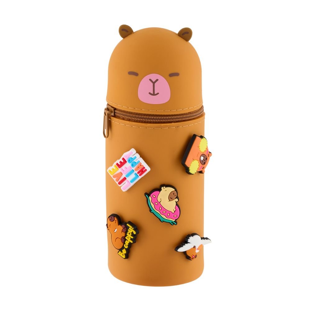 Portatodo silicona Capibara con charms PATEQ