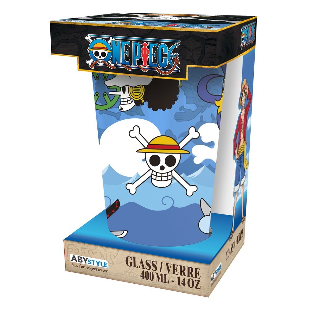 Vaso Grande 400 ml Calaveras One Piece Marca Abyssse Imagen principal del producto