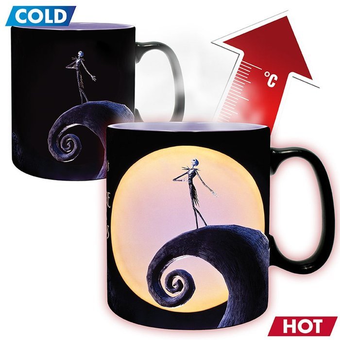 TAZA TERMICA 460 ML JACK & LUNA PESADILLA ANTES DE NAVIDAD | ABYSSE | ENVASE 2 UDS. UNIDAD | 3665361013327 Imagen principal del producto