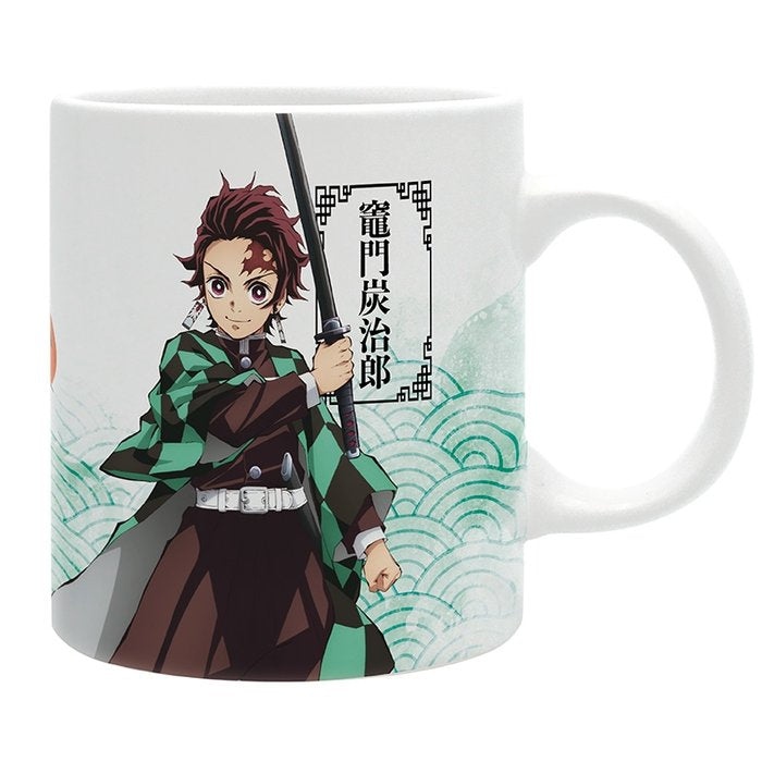 TAZA 320 ML DEMON SLAYER TANJIRO & NEZUKO CAJA 2UDS | ABYSSE | ENVASE 2 UDS. UNIDAD | 13665361087219