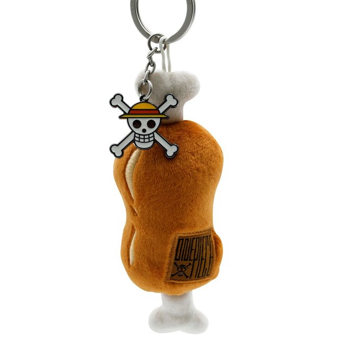 LLAVERO DE PELUCHE CARNE CON HUESO ONE PIECE | ABYSSE | 1 UNIDAD | 3665361131229