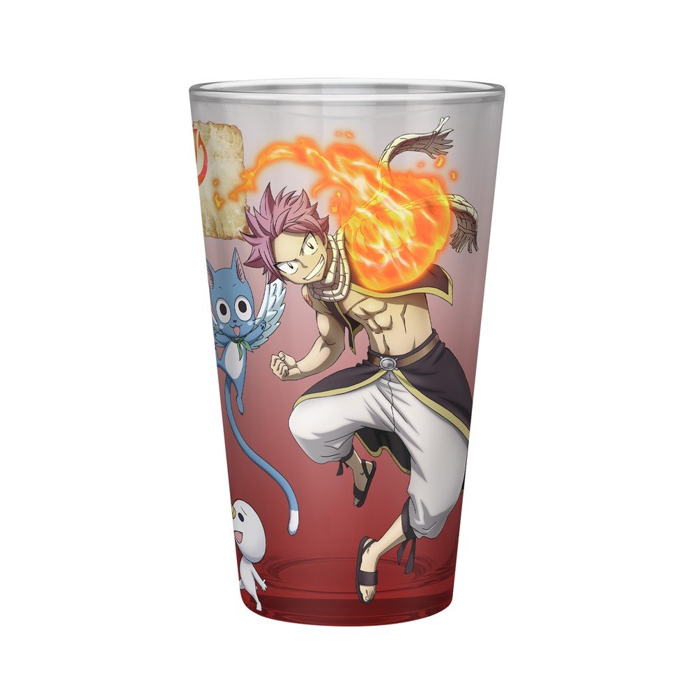 VASO GRANDE 400ML NATSU LUCY HAPPY & PLUE S7 FAIRY TAIL | ABYSSE | ENVASE 2 UDS. UNIDAD | 23665361153751