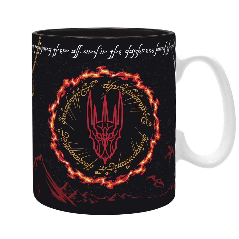 TAZA 460 ML SAURON EL SEÑOR DE LOS ANILLOS | ABYSSE | ENVASE 2 UDS. UNIDAD | 13665361164439 Imagen principal del producto