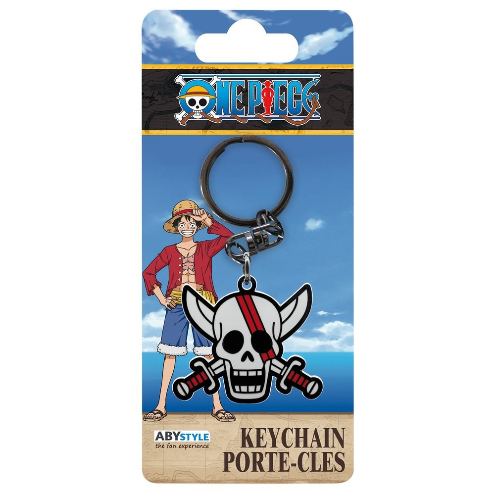 Llavero Calavera Shanks One Piece Marca Abysse Imagen principal del producto
