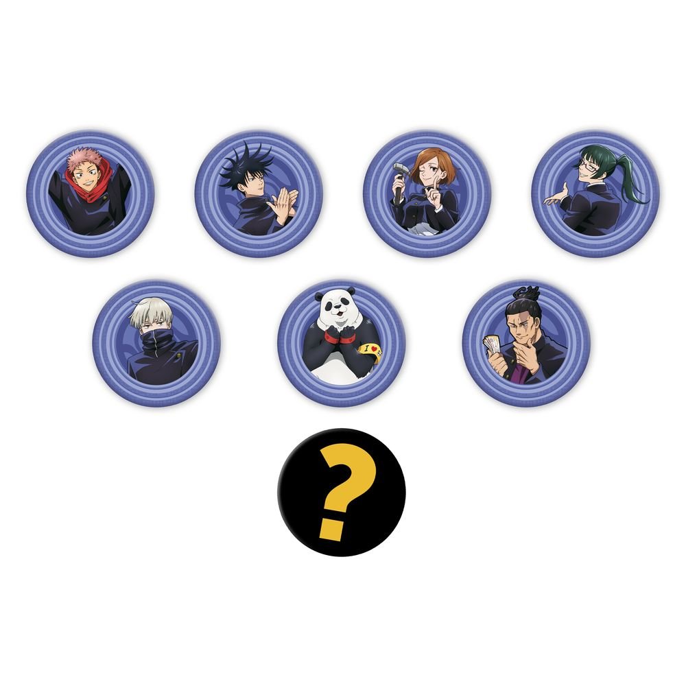 Expositor 26 Bolsas Sorpresa Chapa 50 mm Jujutsu Kaisen Marca Abysse Imagen principal del producto