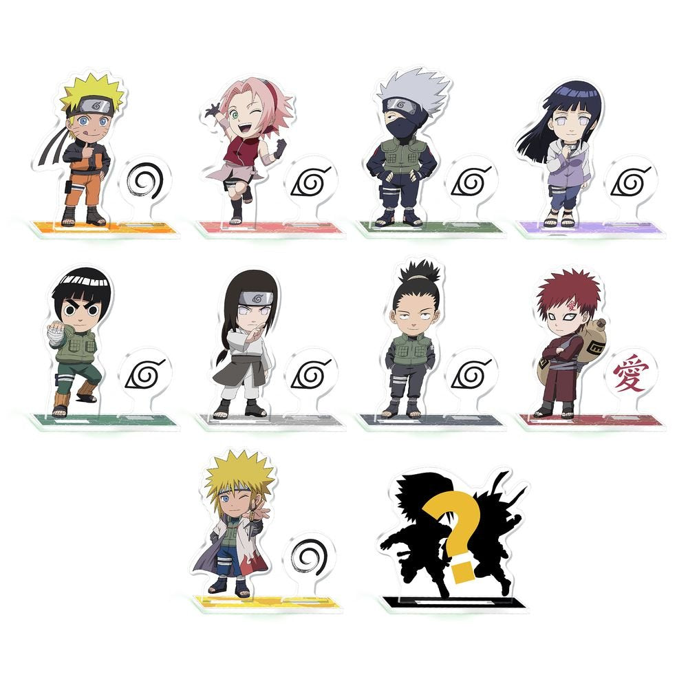 Expositor 26 Bolsa Sorpresa Mini Acrílico Naruto Marca ABYSSE Imagen principal del producto