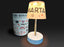 LAMPARA INFANTIL ADHESIVOS PERSONALIZAR GATOS INCL, USB | LAMPARAS MEDITERRANEAN | 1 UNIDAD | 3666964418526