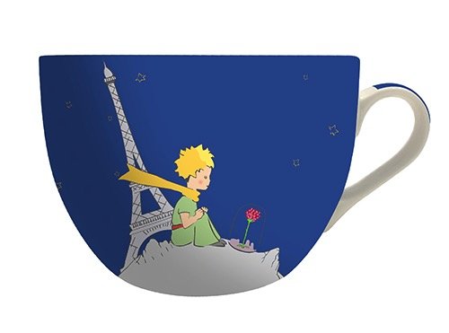 Taza Bol Grande con Asa 500 ml con Caja El Principito Paris KIUB