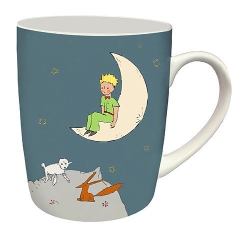 TAZA REDONDA 340 ML + CAJA EL PRINCIPITO LUNA | KIUB | 1 UNIDAD | 3700572773612 Imagen principal del producto